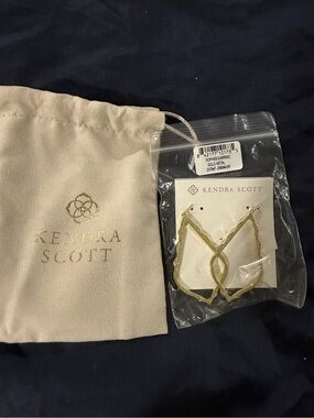 Kendra Scott Gold Earrings Sophee